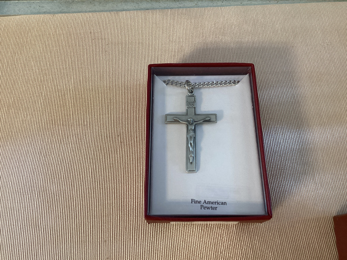 Pewter Crucifix