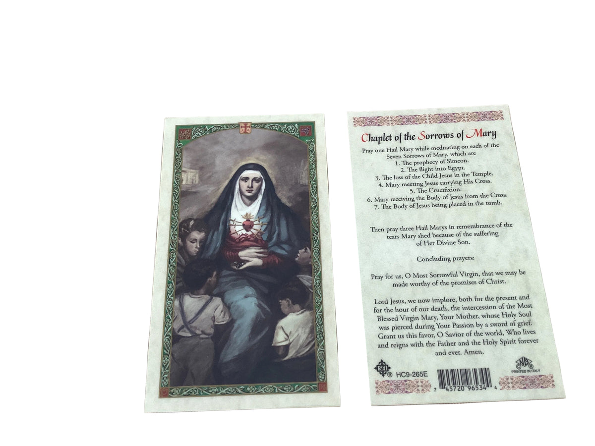 Prayer Cards -Laminated