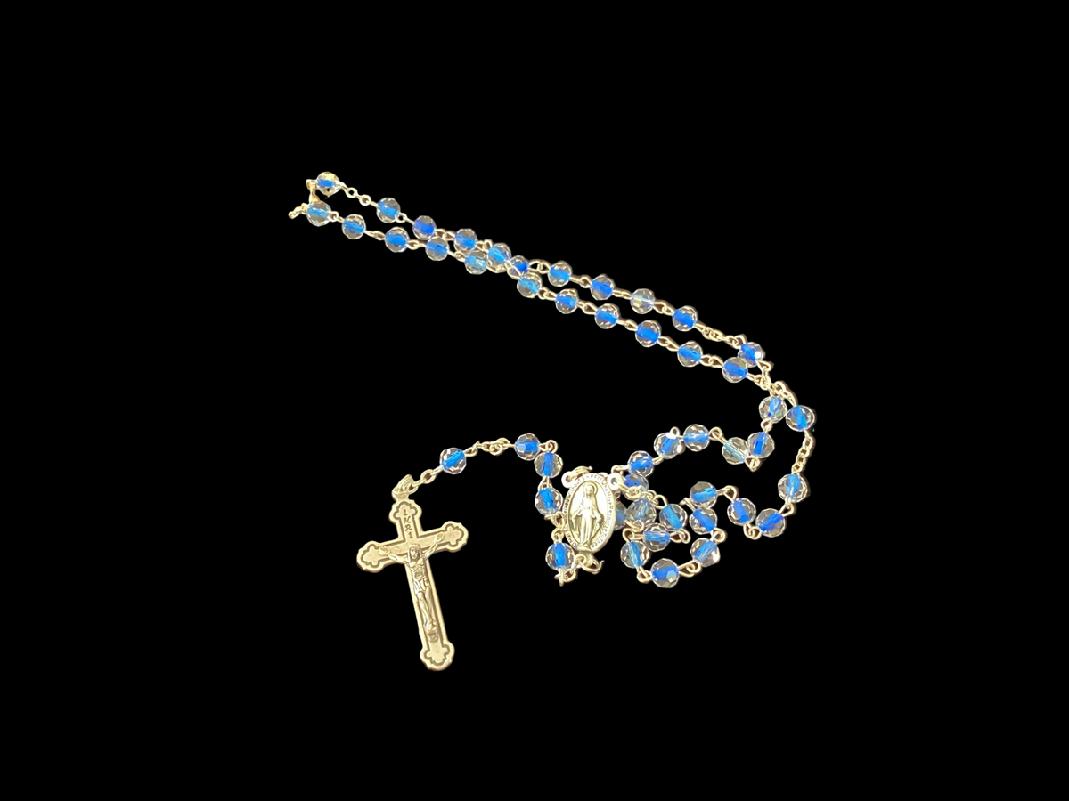 Blue Stripe Rosary