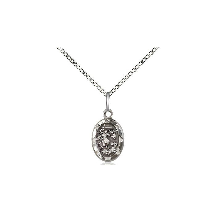 Sterling Silver St Michael -Small