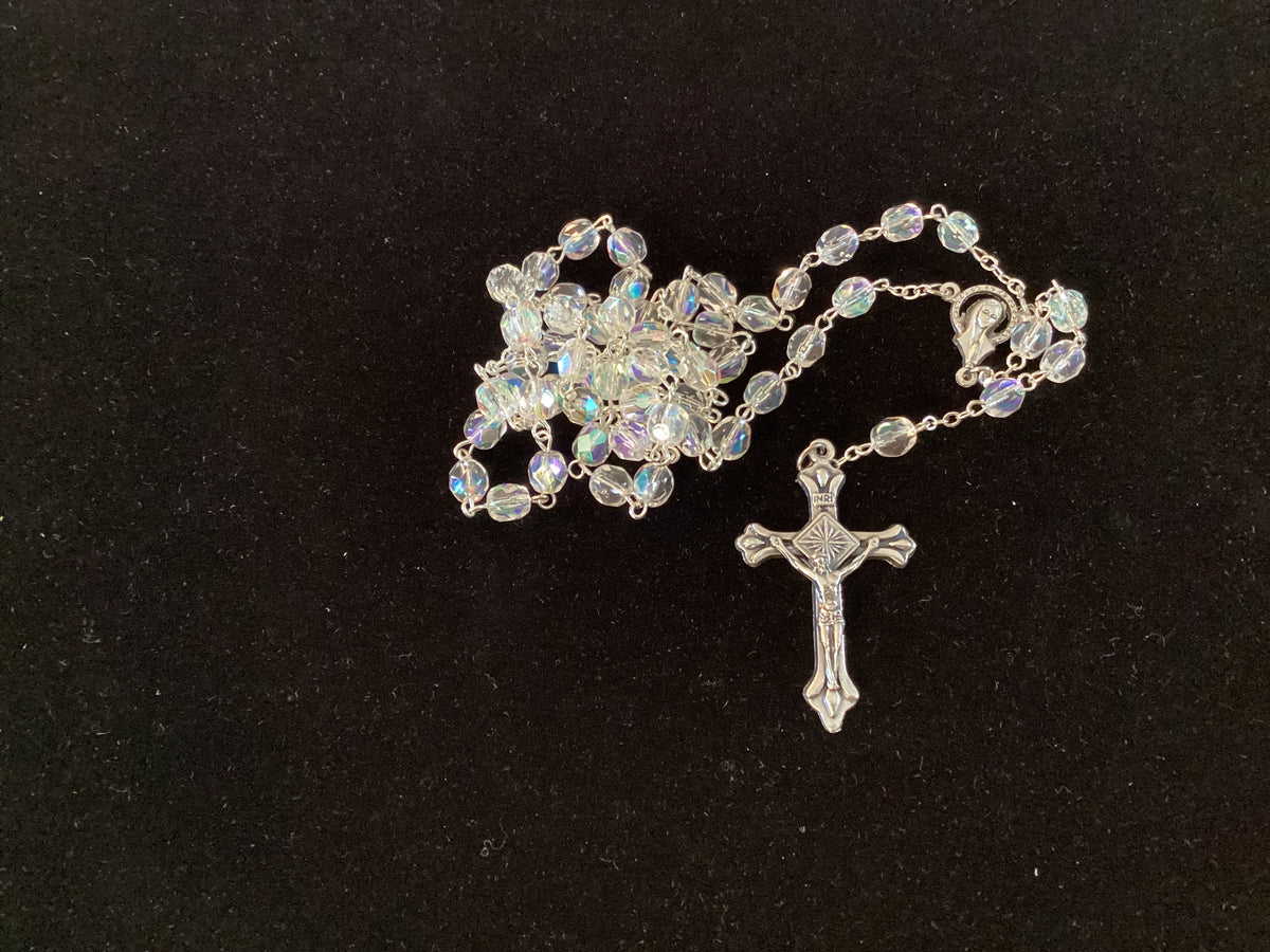 6mm Crystal Rosary
