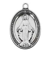 Miraculous Medal - Sterling