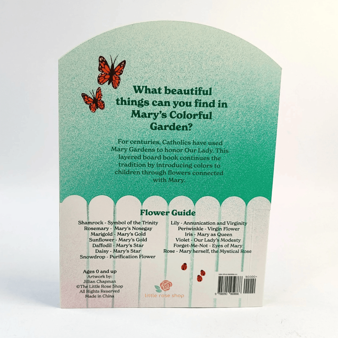 The Little Rose Shop - Mary's Colorful Garden Board Book