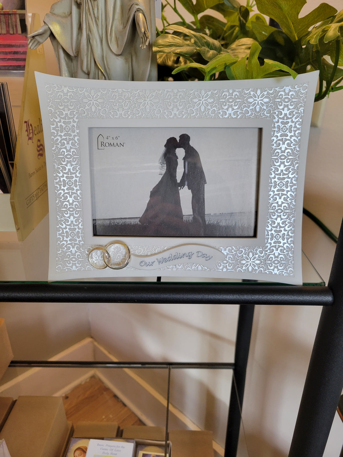 Wedding Frame with Wedding Bands