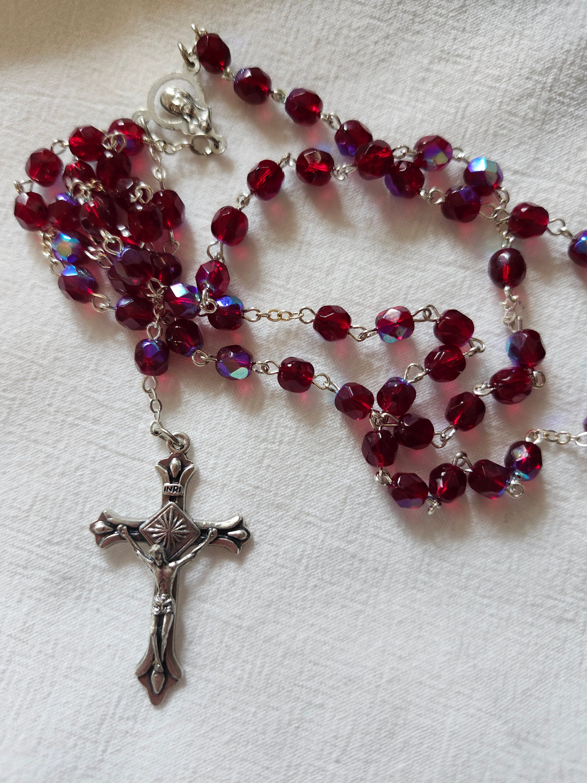 Garnet Rosary
