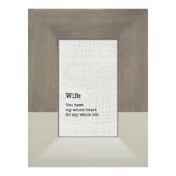 Two tone frame