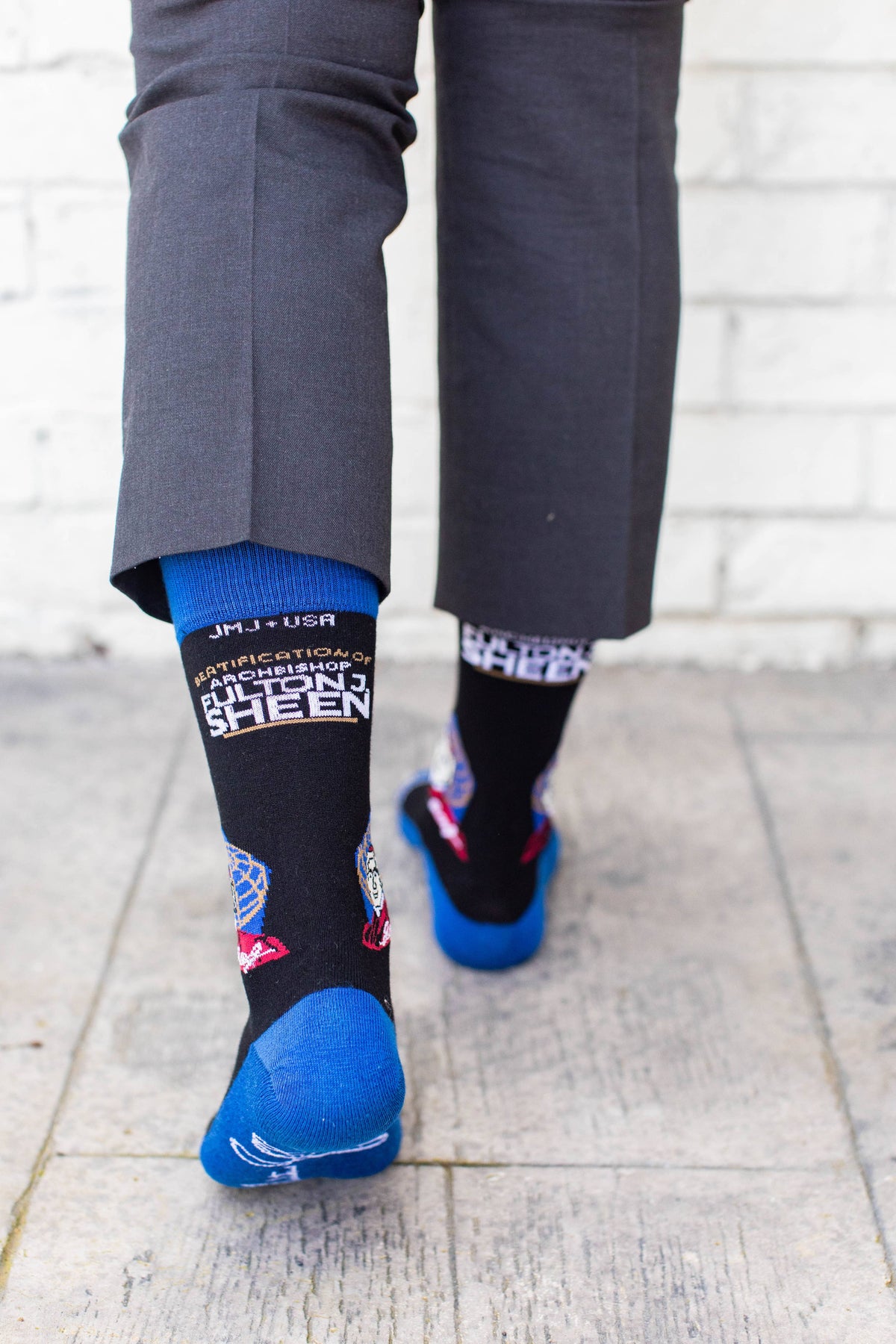 Sock Religious - Official Beatification of Fulton Sheen Adult Socks