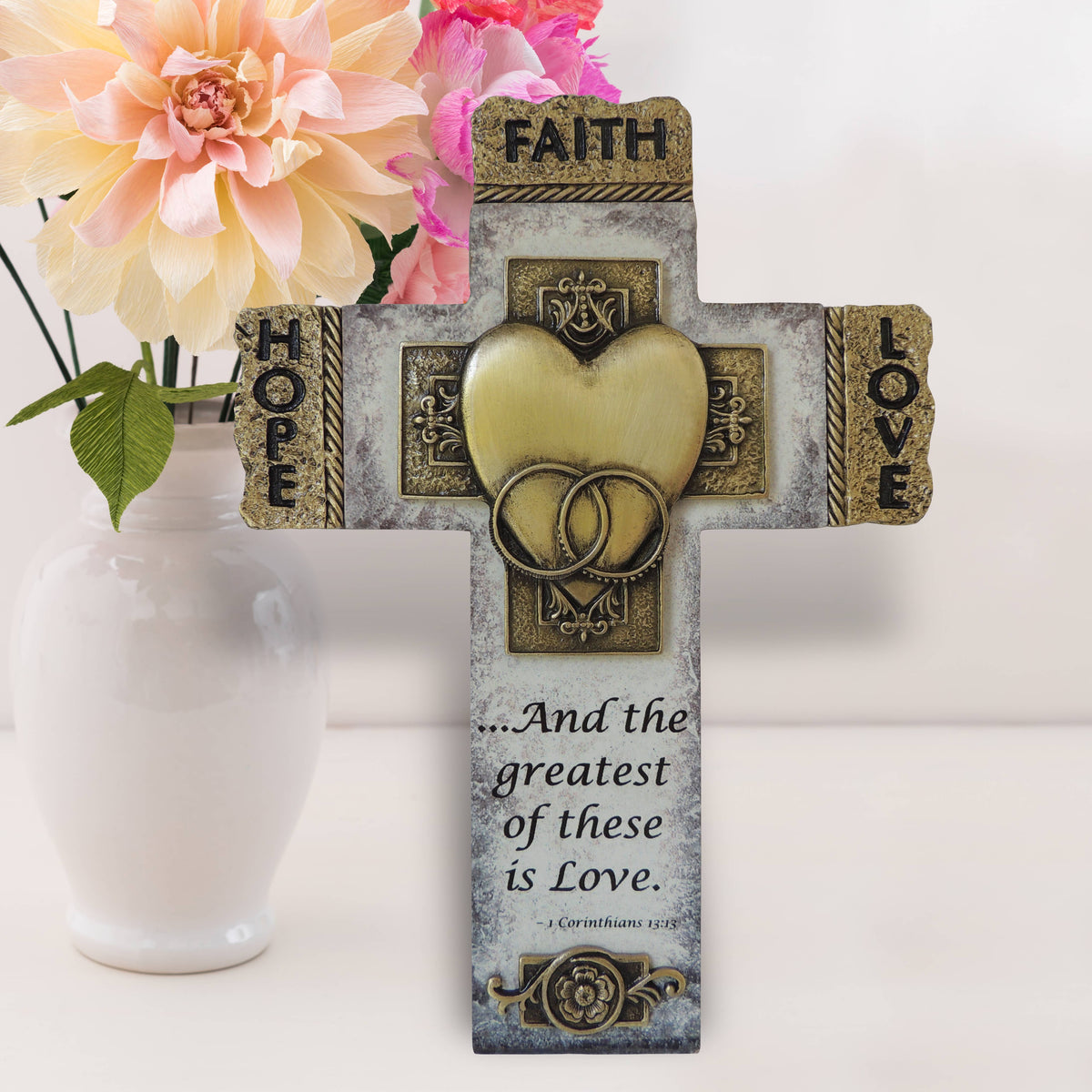 Abbey + CA Gift - Wedding Wall Cross