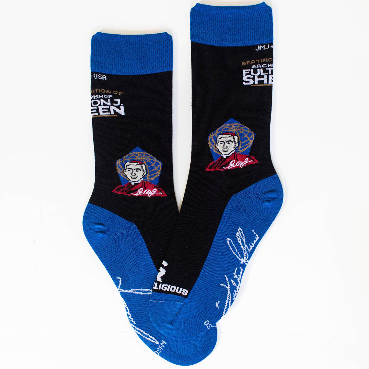 Sock Religious - Official Beatification of Fulton Sheen Adult Socks