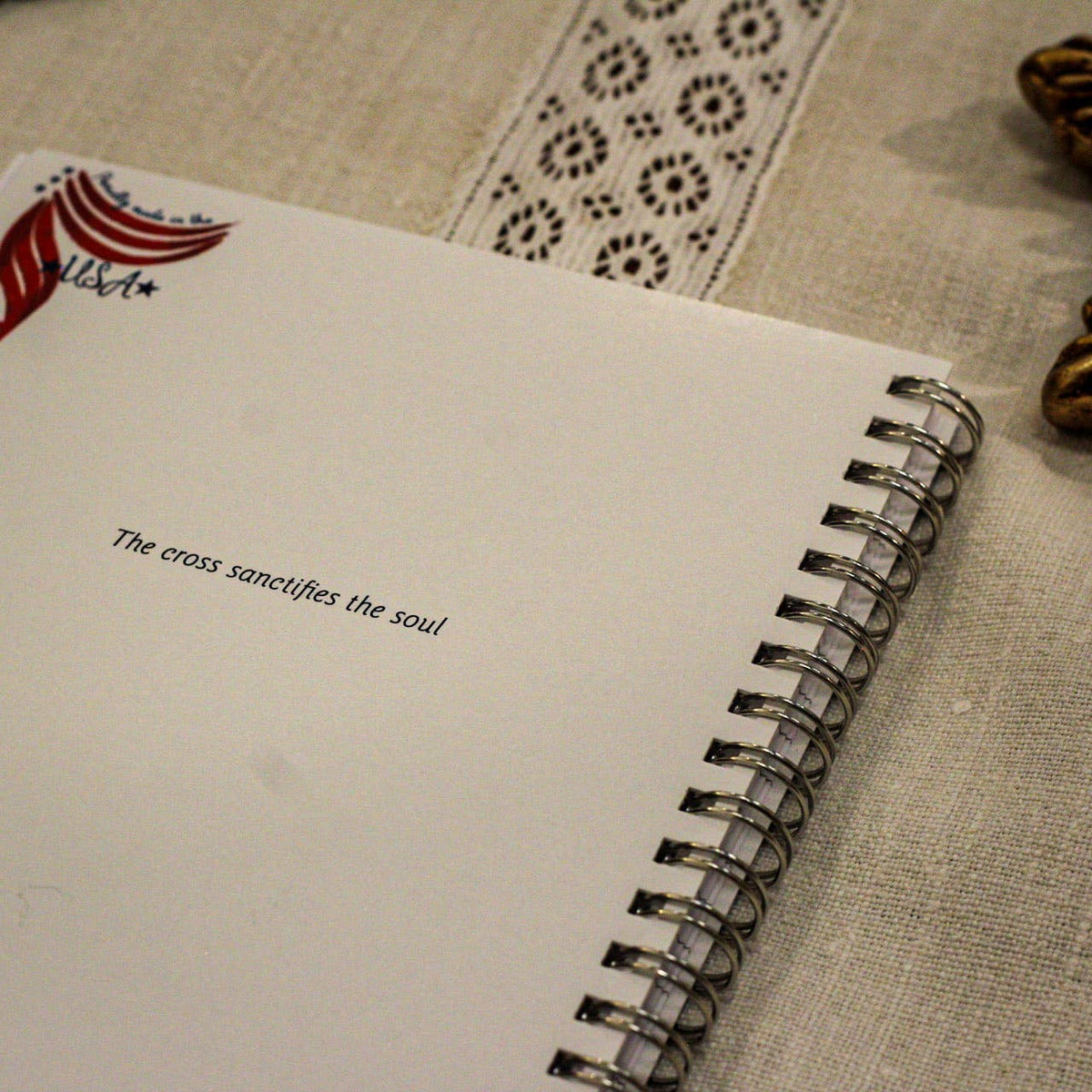 The Retro - a Full of Grace USA Company - The Cross Sanctifies the Soul Journal