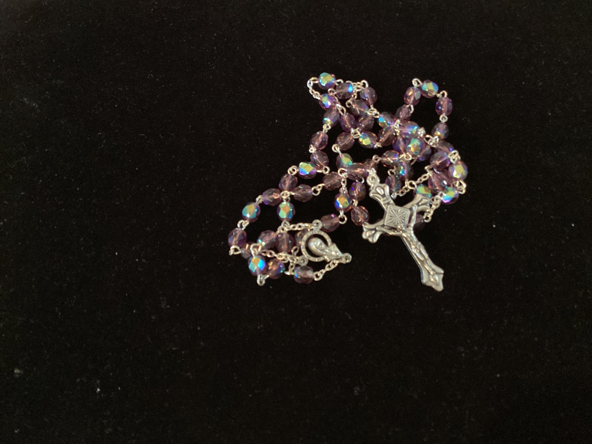 6mm Crystal Rosary