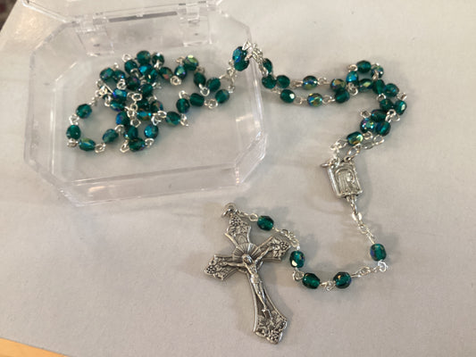 4mm Crystal Rosary
