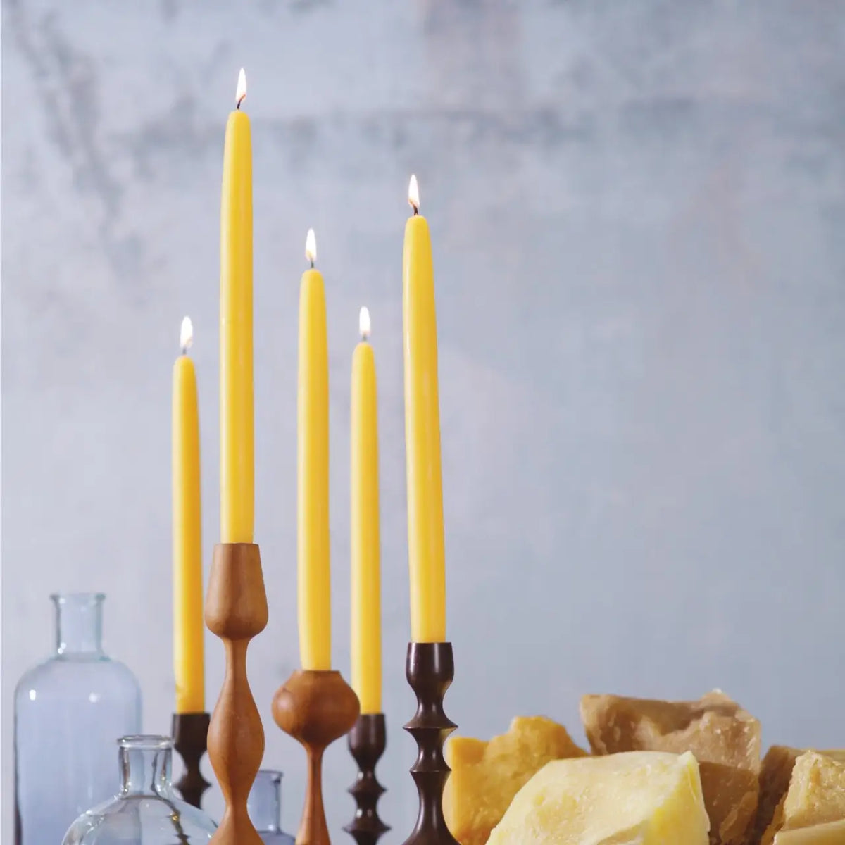 Big Dipper Wax Works - 100% Pure Beeswax Tapers