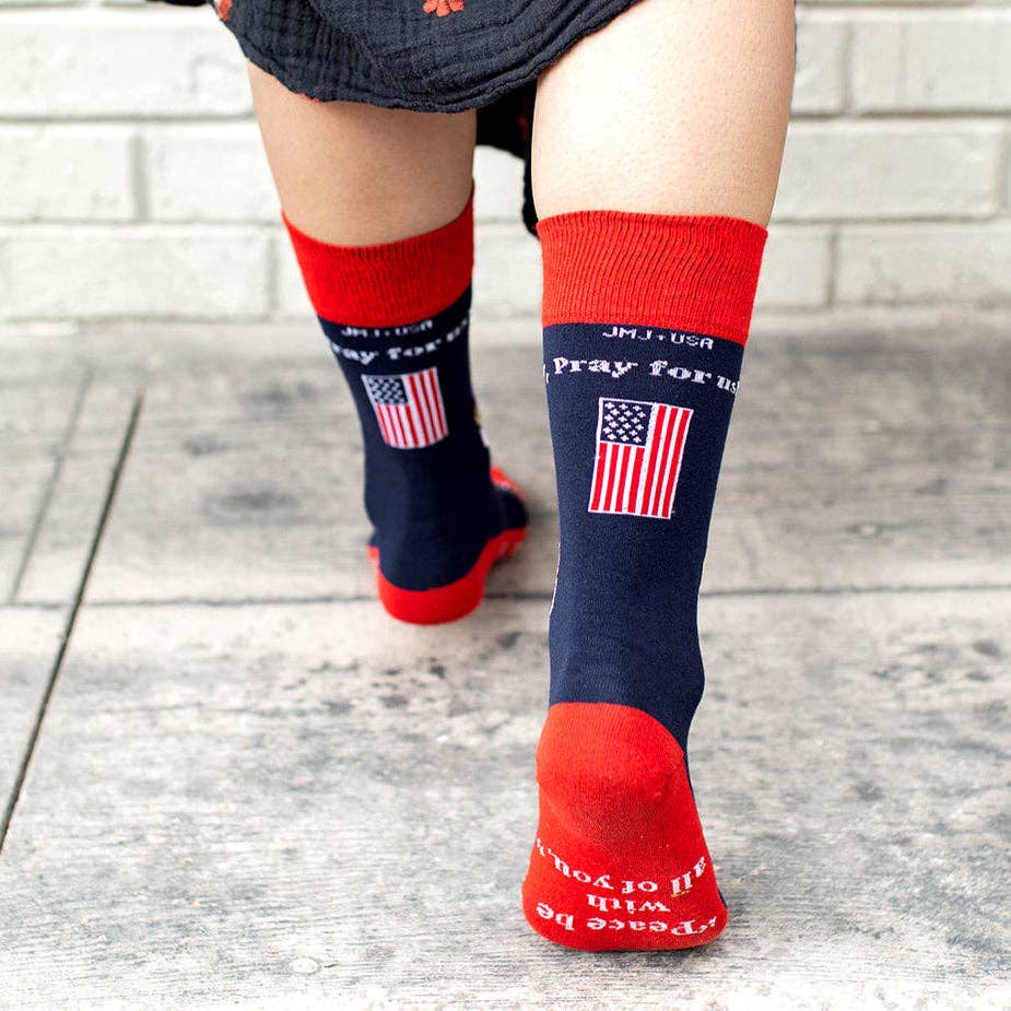 Sock Religious - Pope Leo XIV Adult Socks