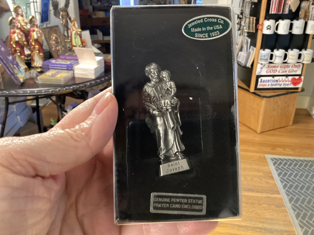 Small Pewter Statues