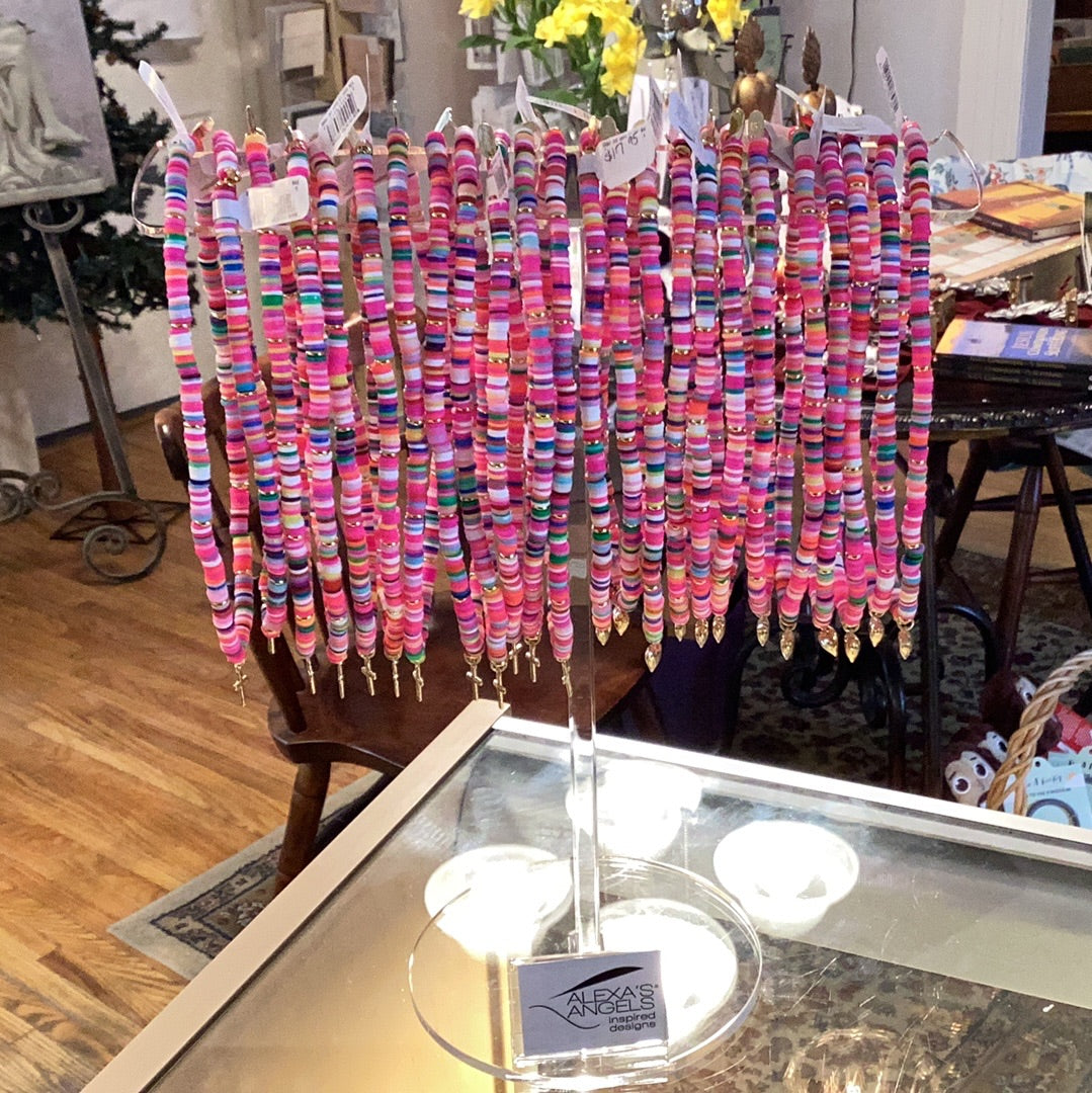 Stretch Necklace Heishi