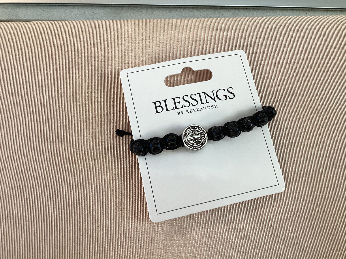 Carded St Benedict Rosary Bracelet