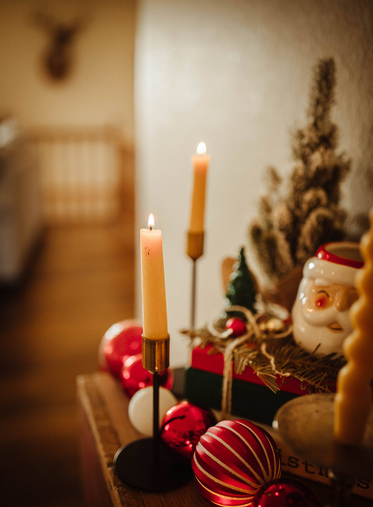 The Holton Homestead - Beeswax Taper Candle