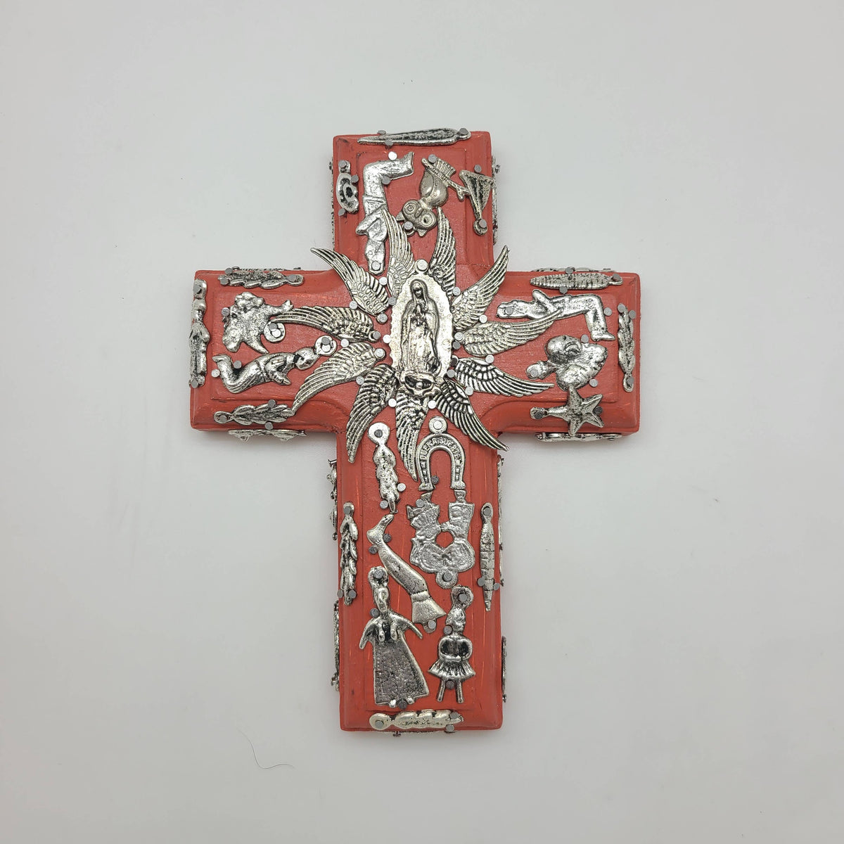 Contreras Designs - MXMLC1- Wood Milagros Cross, Small