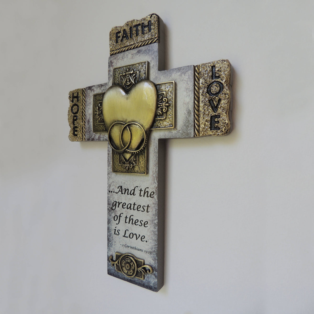 Abbey + CA Gift - Wedding Wall Cross