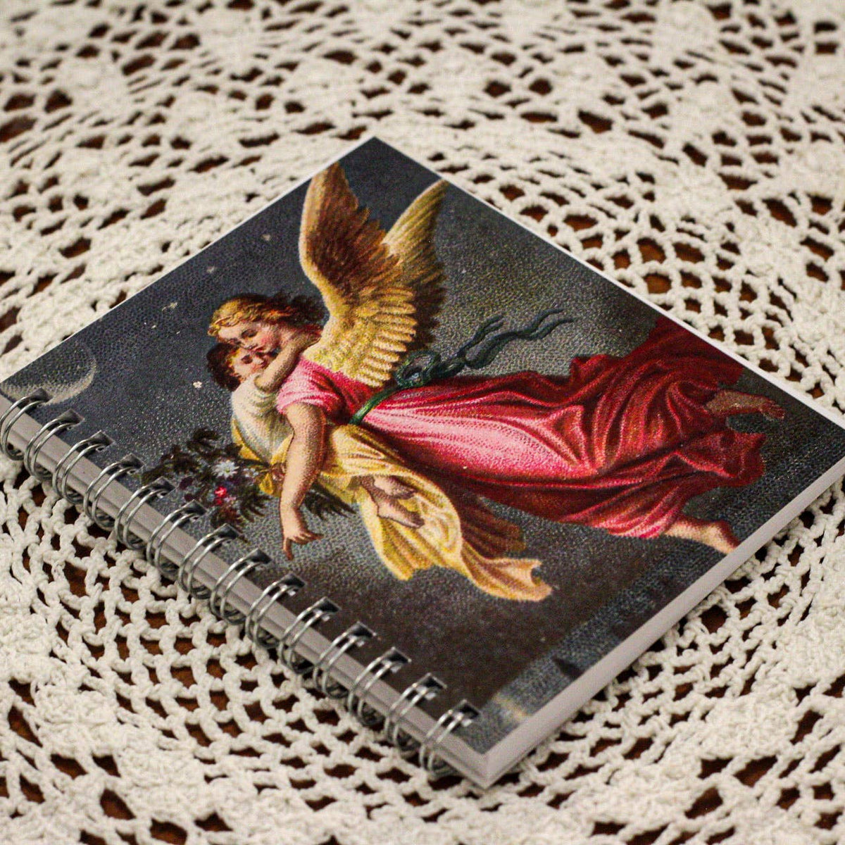 The Retro - a Full of Grace USA Company - Flying Angel Mini-Notebook