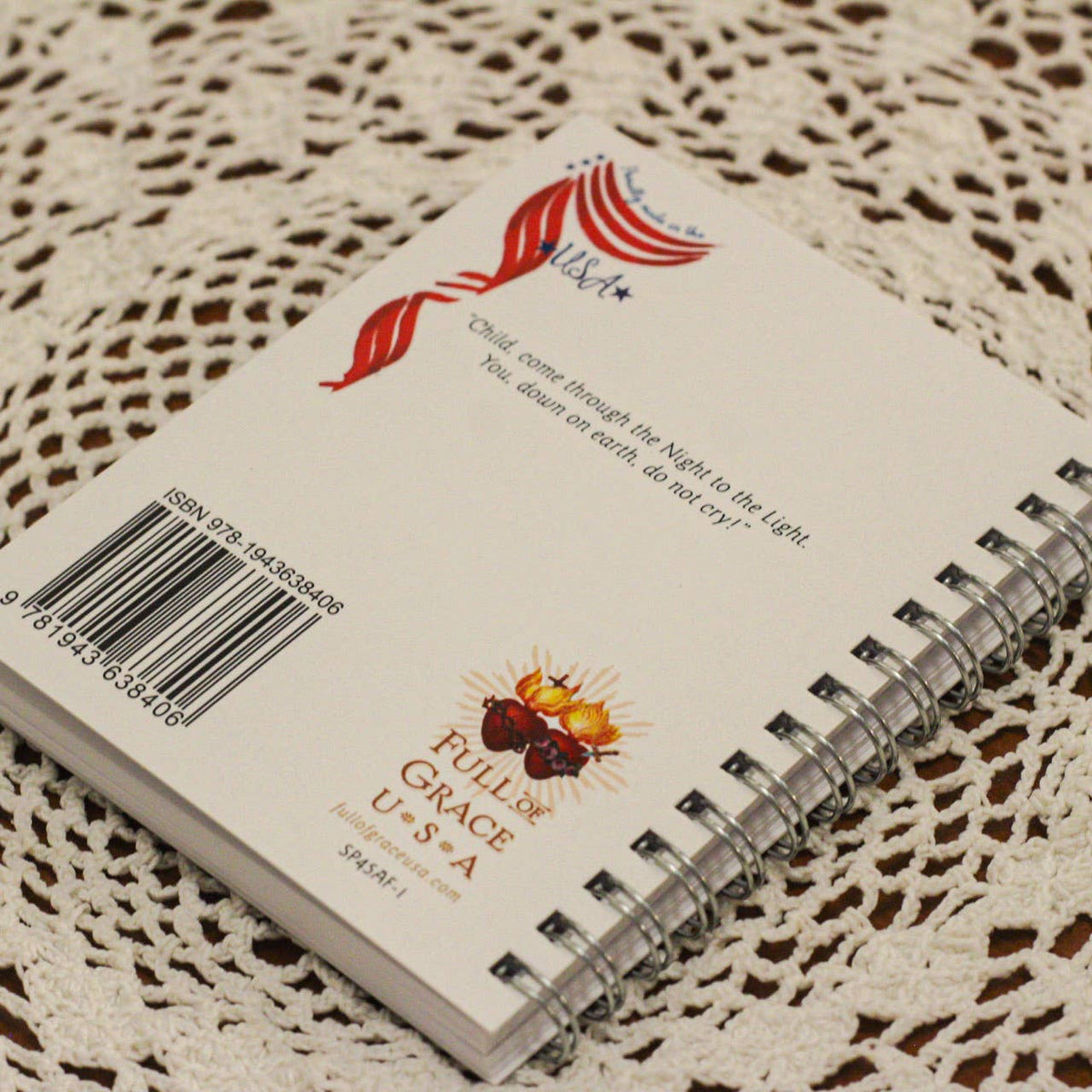 The Retro - a Full of Grace USA Company - Flying Angel Mini-Notebook
