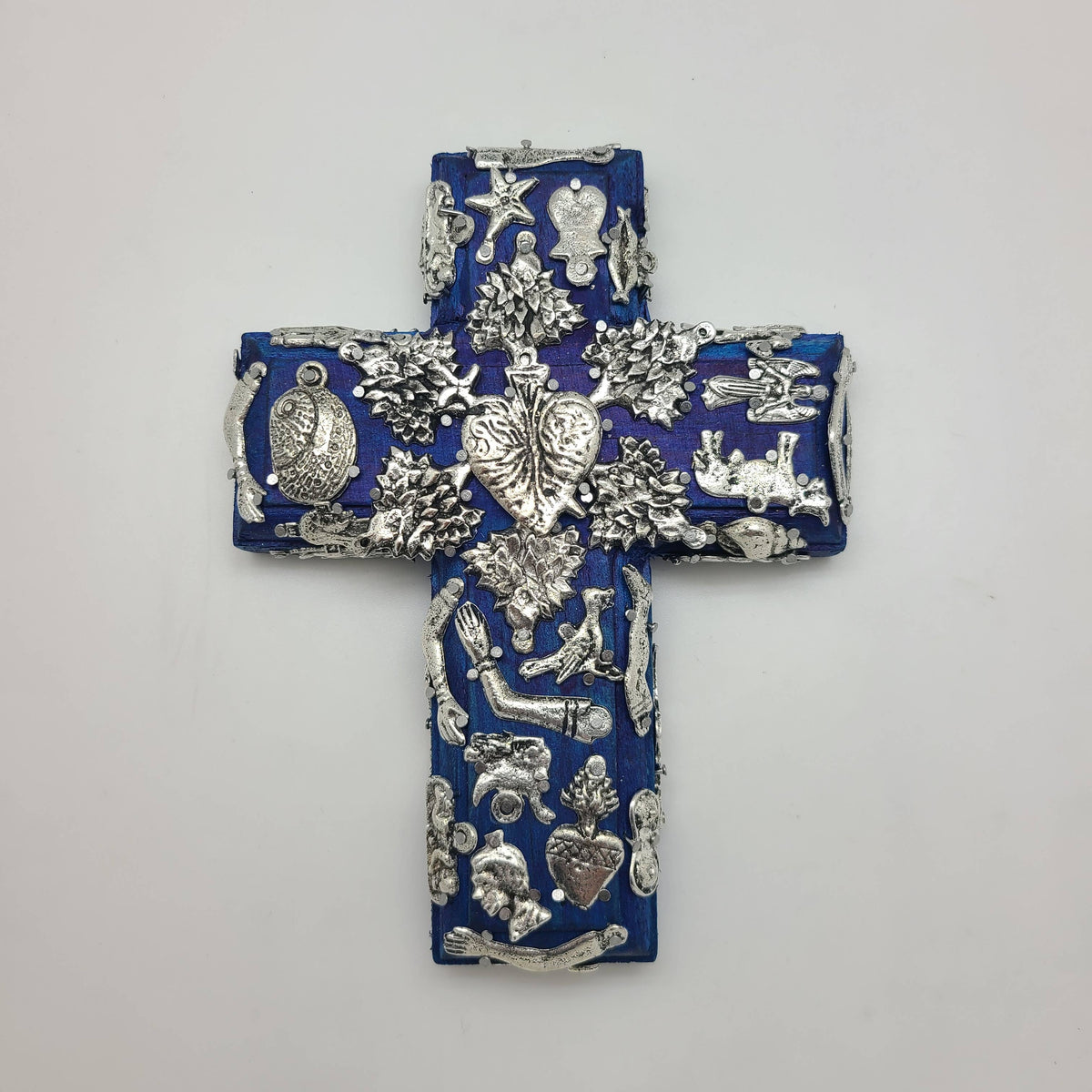 Contreras Designs - MXMLC1- Wood Milagros Cross, Small