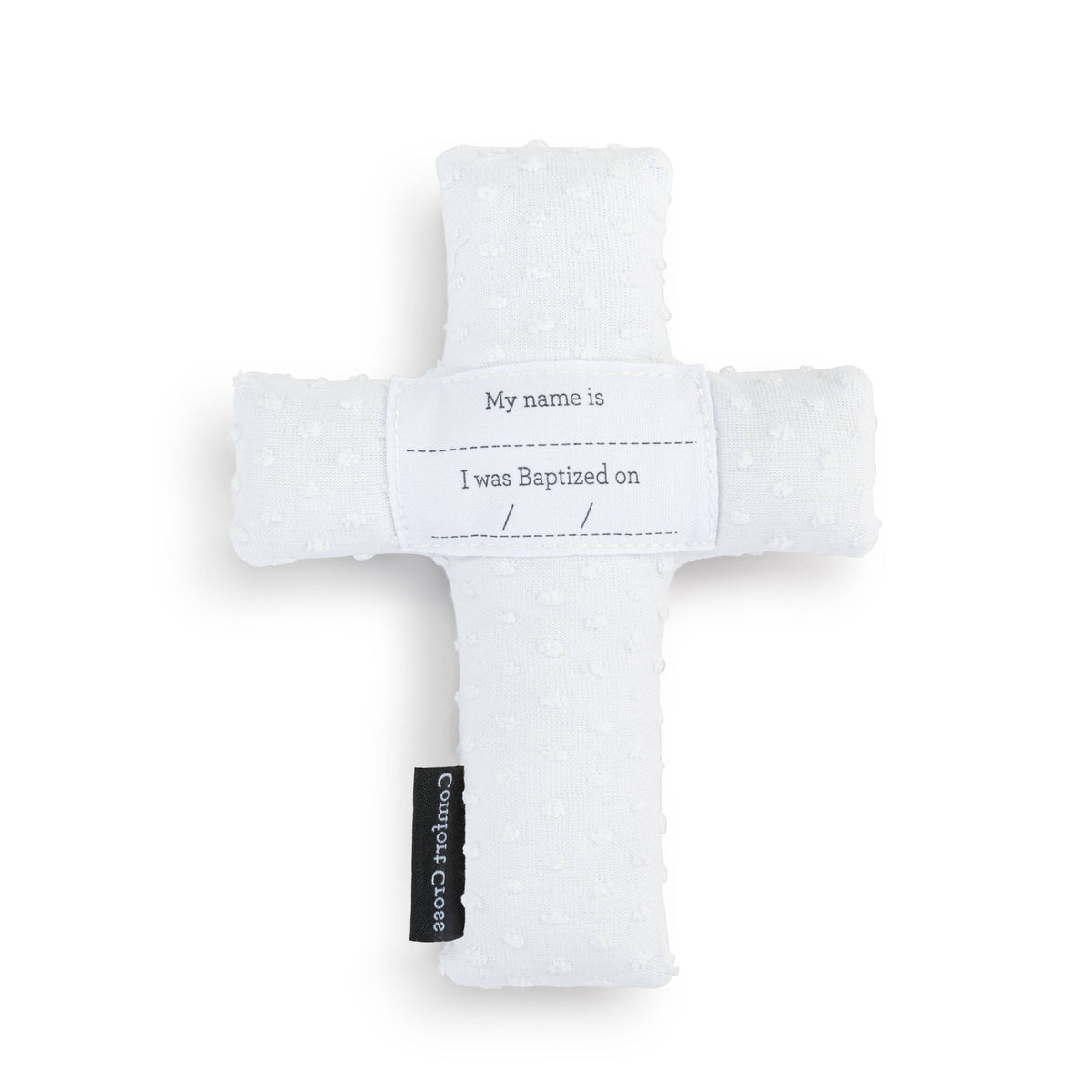 DEMDACO - Blue Baptism Comfort Cross - 5x6in