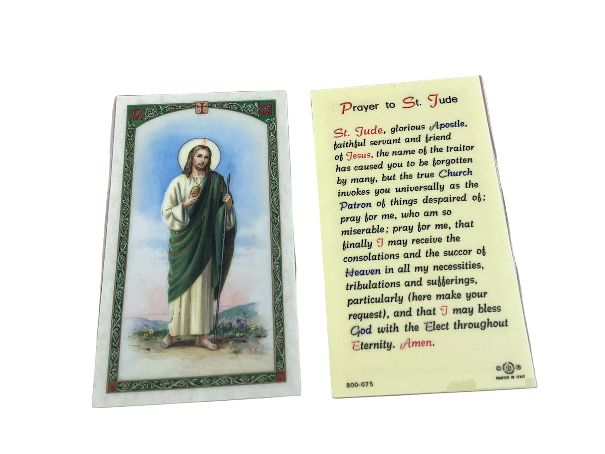 Prayer Cards -Laminated