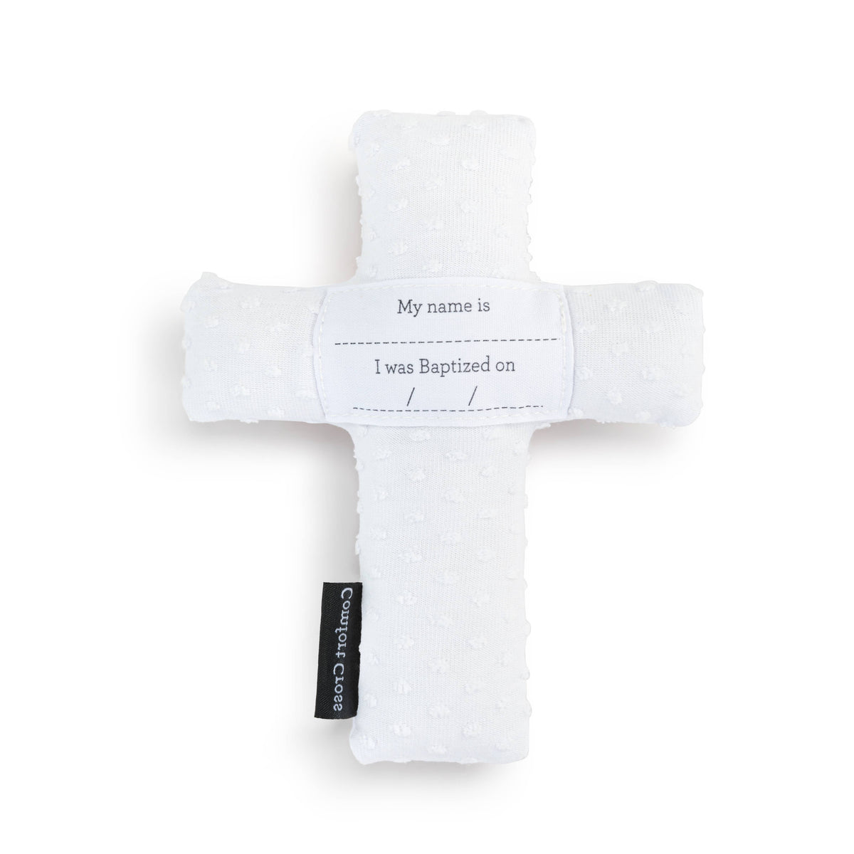 Pink Baptism Comfort Cross - 5x6in