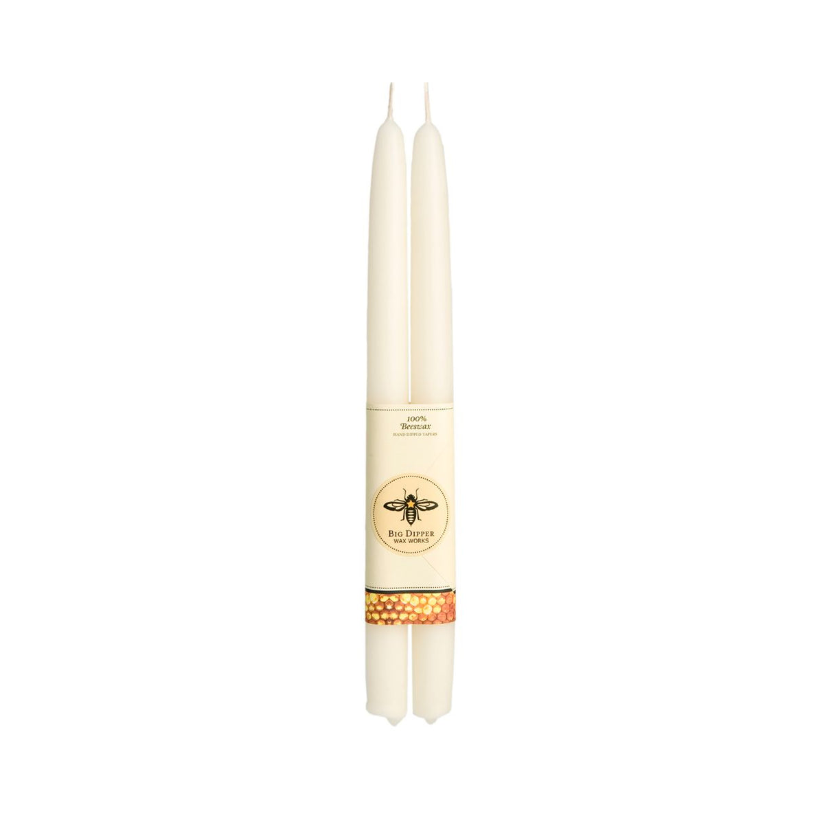 Big Dipper Wax Works - 100% Pure Beeswax Tapers