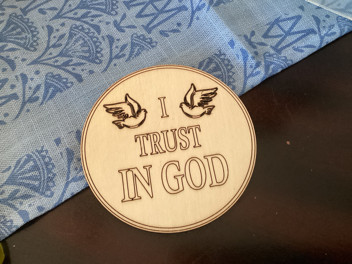 Handmade wooden coasters