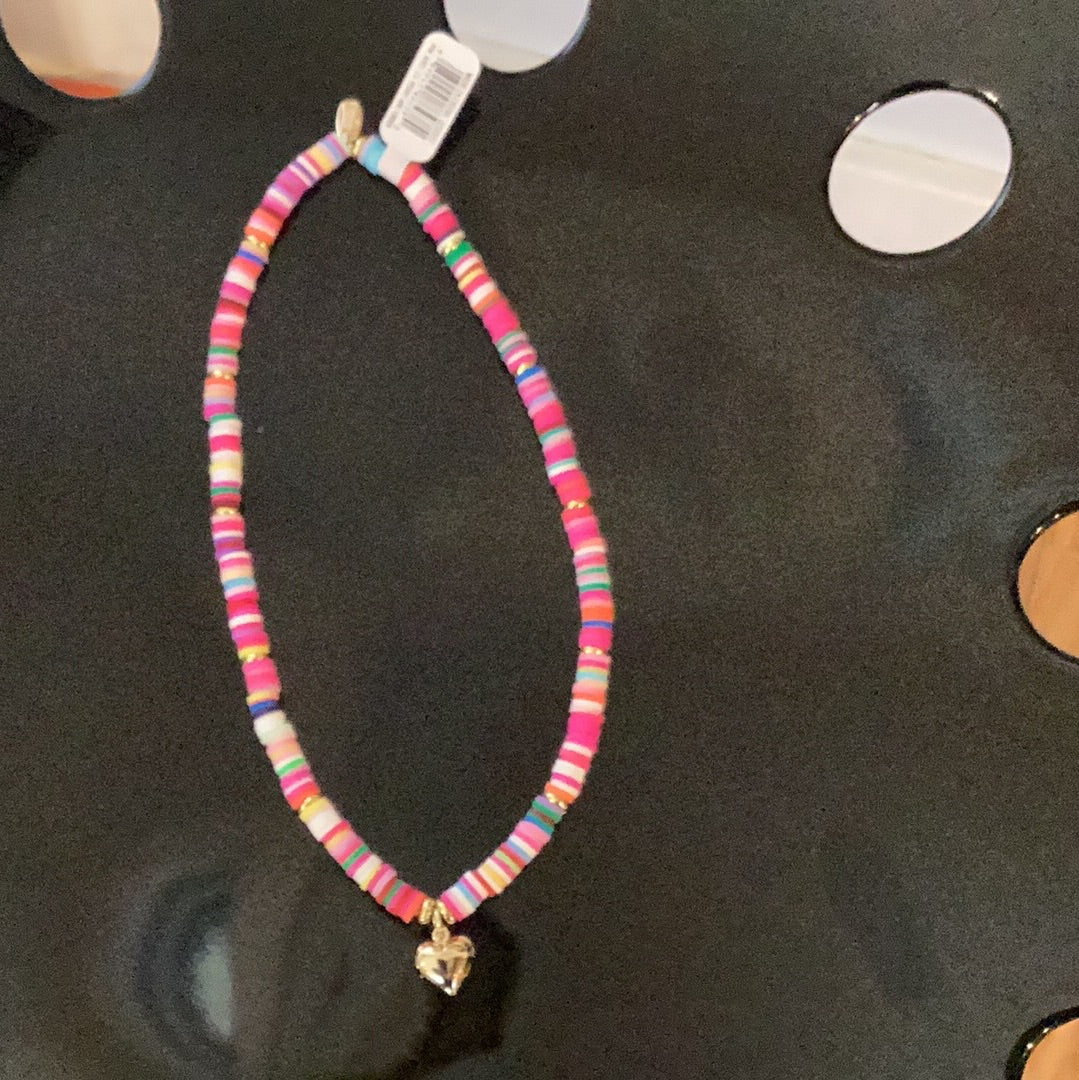 Stretch Necklace Heishi