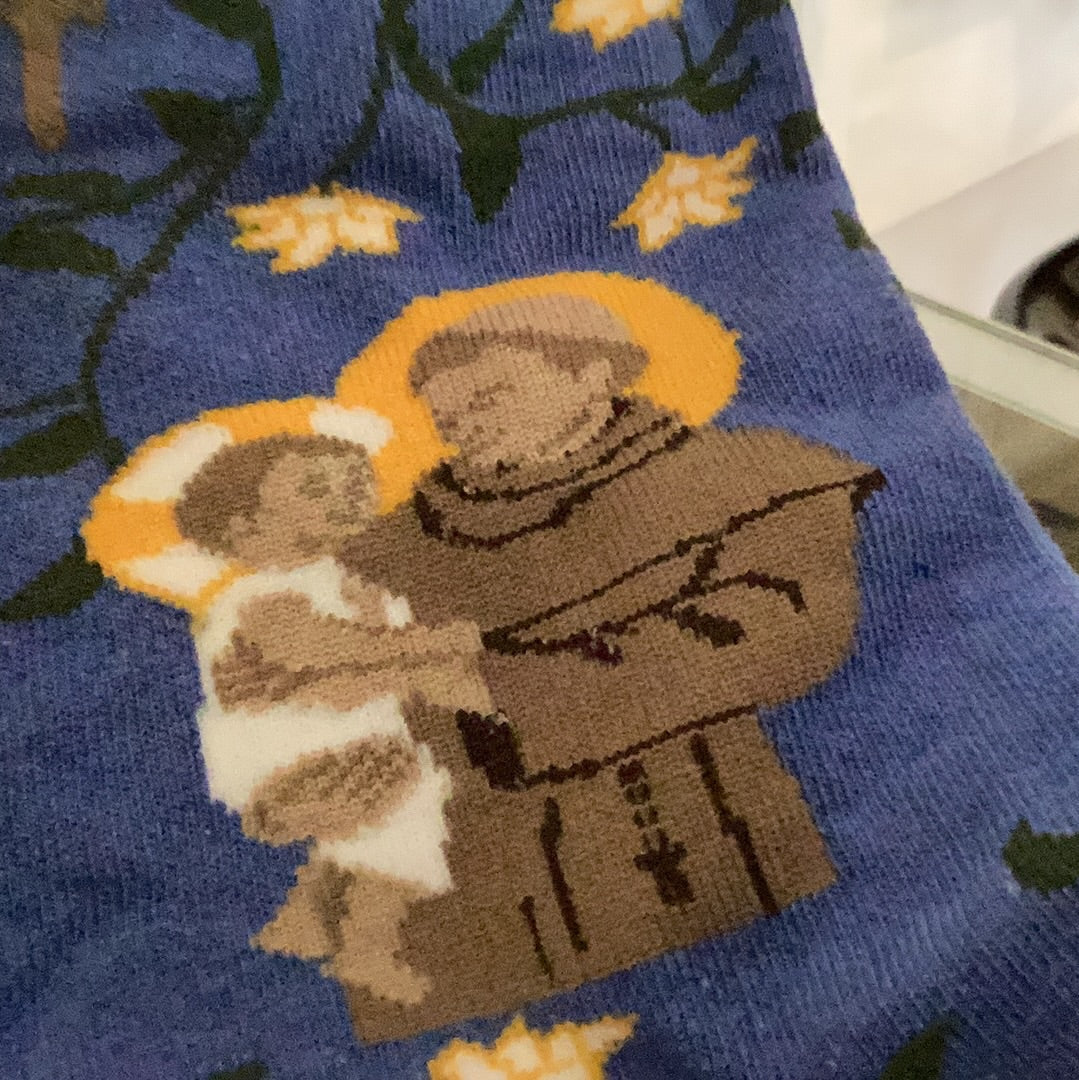 Socks Religious - Adult Size Male Saints & Archangels
