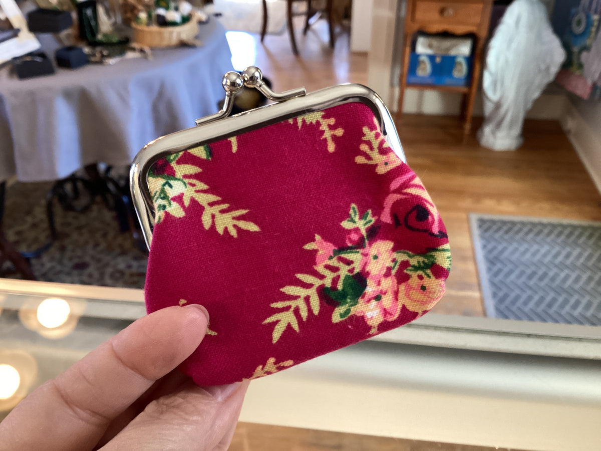 Flower Rosary Pouch