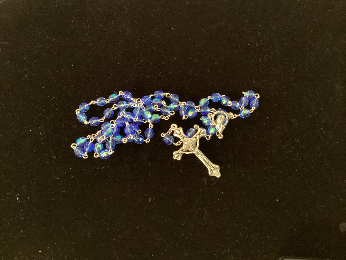 6mm Crystal Rosary