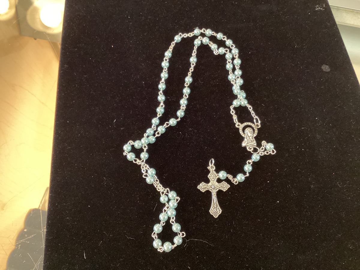 Pearl Rosary - 4mm