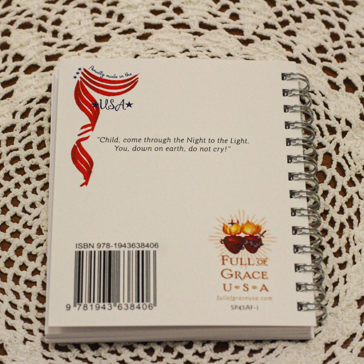 The Retro - a Full of Grace USA Company - Flying Angel Mini-Notebook