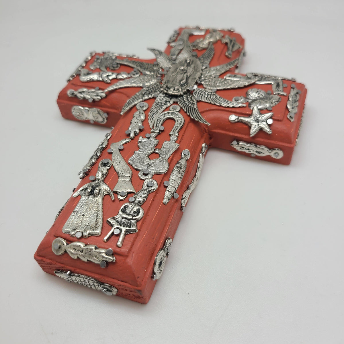Contreras Designs - MXMLC1- Wood Milagros Cross, Small