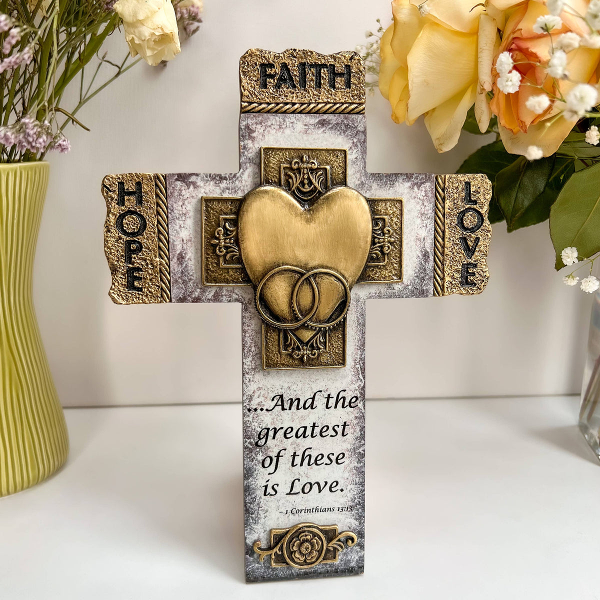Abbey + CA Gift - Wedding Wall Cross