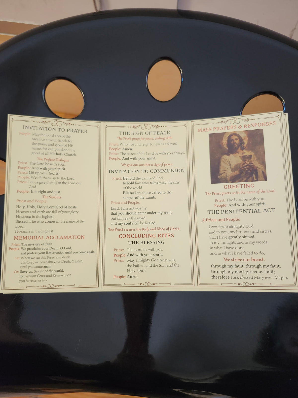 Mass Response Card