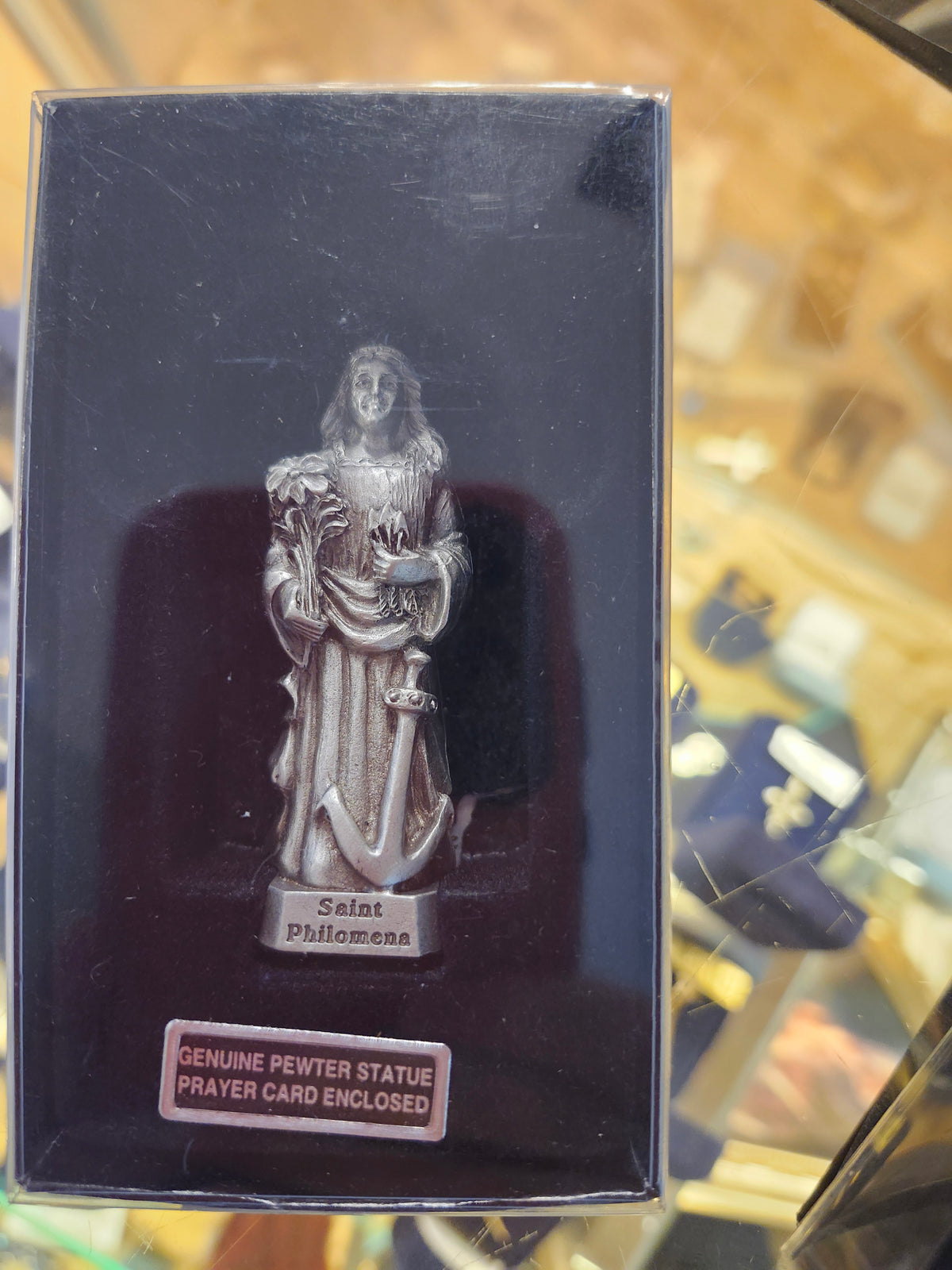 Small Pewter Statues