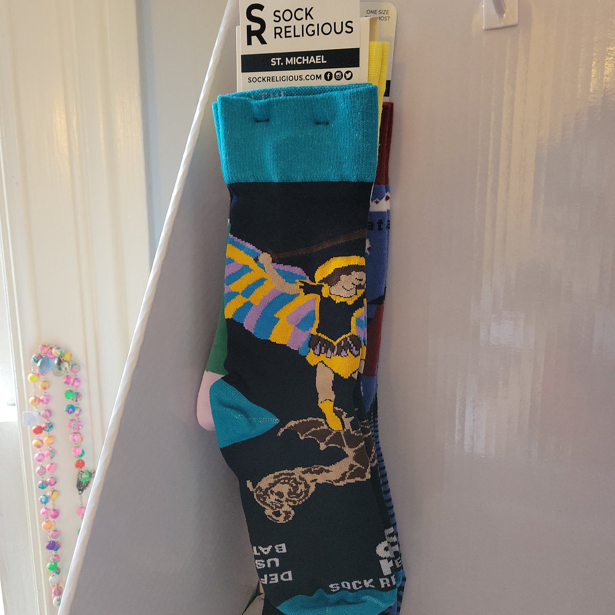 Socks Religious - Adult Size Male Saints & Archangels
