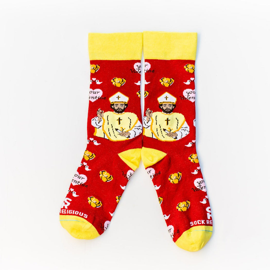 Socks Religious - Adult Size Male Saints & Archangels
